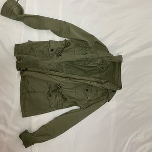 army green jacket